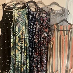 Lot of 6 sundresses